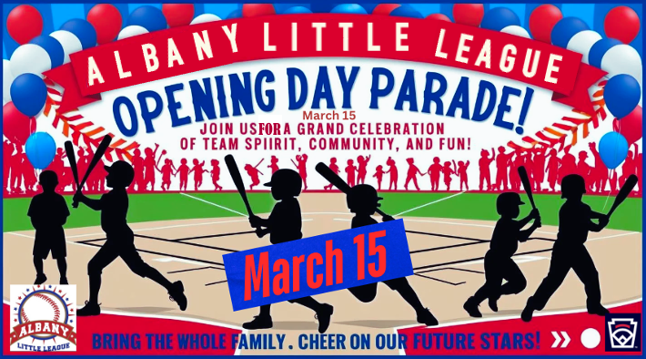 Albany Little League 2025 Opening Day Parade!